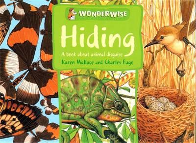 Cover of Hiding: A book about animal disguises