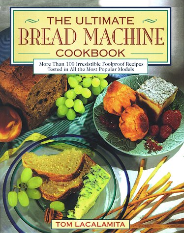 Book cover for The Ultimate Bread Machine Cookbook