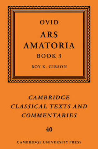 Cover of Ovid: Ars Amatoria, Book III