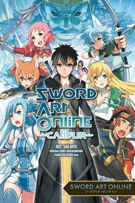 Book cover for Sword Art Online Calibur