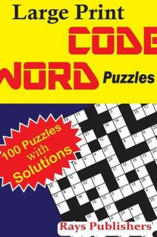 Cover of Large Print Codeword Puzzles