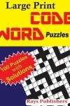 Book cover for Large Print Codeword Puzzles