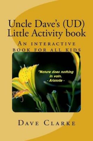 Cover of Uncle Dave's (UD) little Activity book