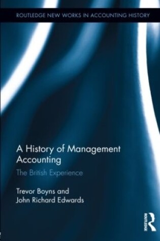 Cover of A History of Management Accounting