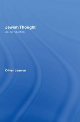 Cover of Jewish Thought