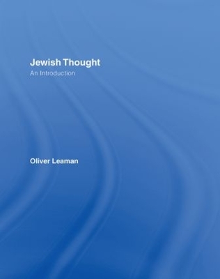 Book cover for Jewish Thought