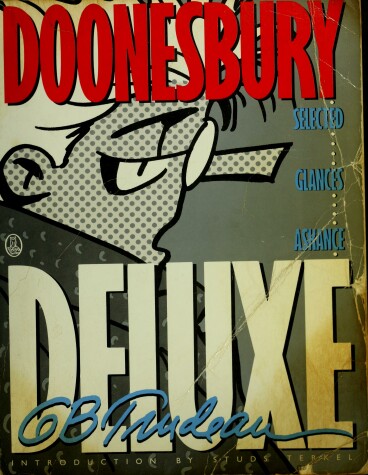 Book cover for Doonesbury Deluxe