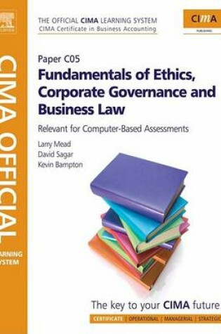 Cover of Cima Official Learning System Fundamentals of Ethics, Corporate Governance and Business Law