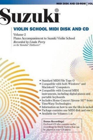 Cover of Suzuki Violin School, Vol 2