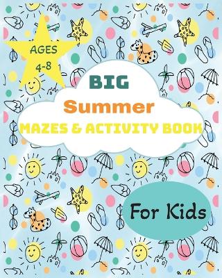Book cover for Big Summer Mazes & Activity Book