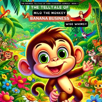 Book cover for The Telltale of Milo the Monkey's Banana Business