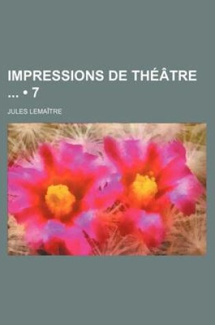 Cover of Impressions de Theatre (7)