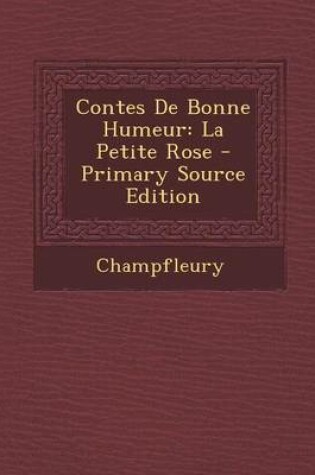 Cover of Contes de Bonne Humeur