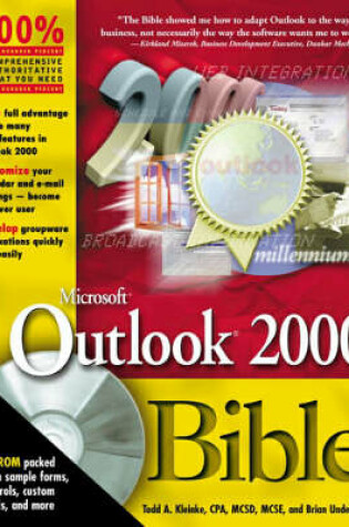 Cover of Outlook 2000 Bible