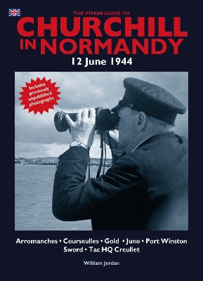 Book cover for Churchill in Normandy - English