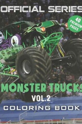Cover of Monster Trucks Coloring Book Vol2
