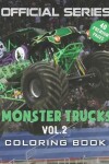 Book cover for Monster Trucks Coloring Book Vol2