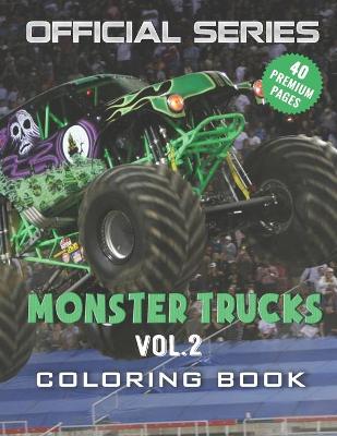 Cover of Monster Trucks Coloring Book Vol2