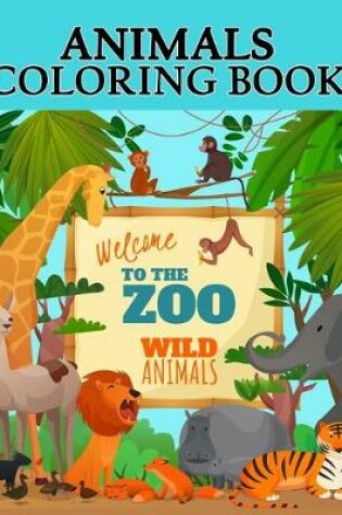 Cover of Animals Coloring Book