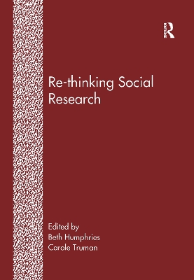 Book cover for Re-Thinking Social Research