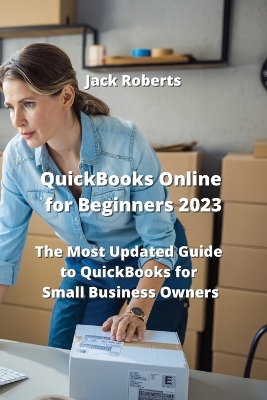 Book cover for QuickBooks Online for Beginners 2023