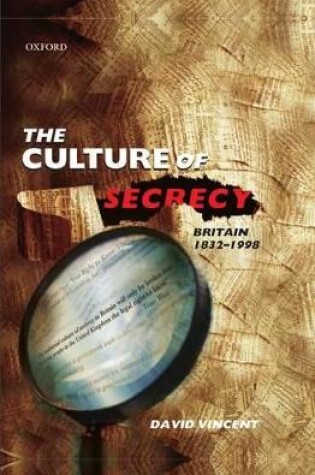 Cover of The Culture of Secrecy