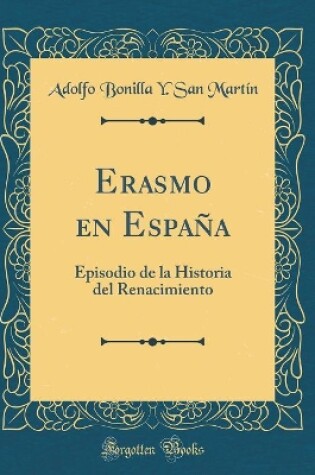 Cover of Erasmo En España