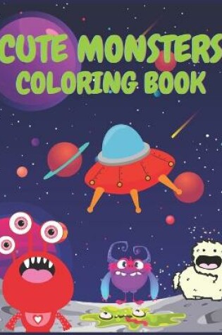 Cover of Cute Monsters Coloring Book