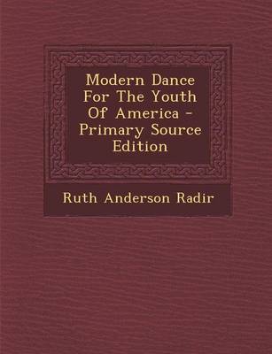 Book cover for Modern Dance for the Youth of America