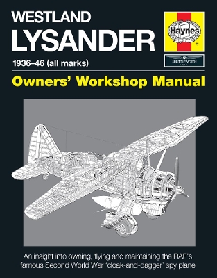 Book cover for Westland Lysander Manual