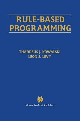 Cover of Rule-Based Programming