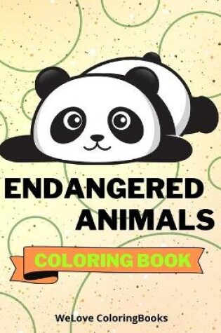 Cover of Endangered Animals Coloring Book