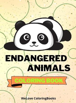 Book cover for Endangered Animals Coloring Book