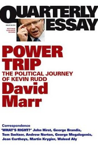 Cover of Quarterly Essay 38 Power Trip