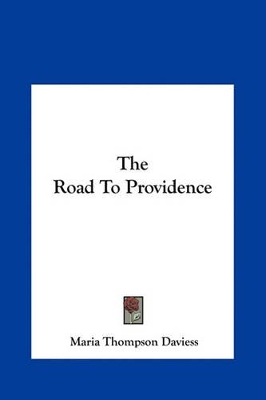 Book cover for The Road to Providence the Road to Providence