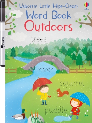 Cover of Little Wipe-Clean Word Book Outdoors