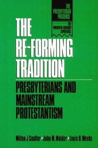 Cover of The Re-Forming Tradition