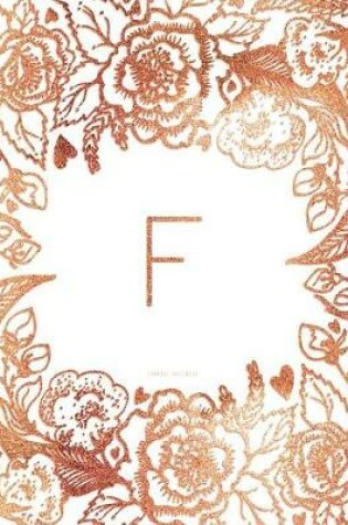 Cover of F Journal Notebook