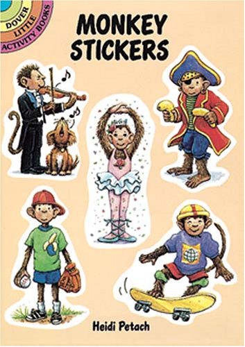 Book cover for Monkey Stickers