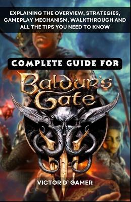 Book cover for Complete Guide for Baldur's Gate III