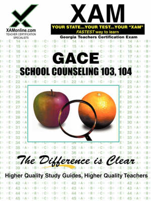 Book cover for GACE School Counseling 103, 104