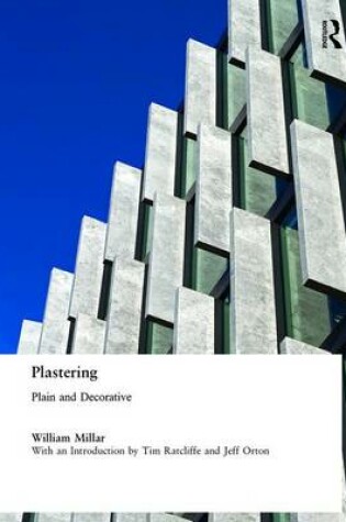 Cover of Plastering