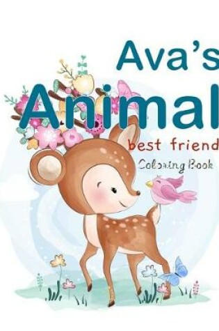 Cover of Ava's Animal Best Friend Coloring Book