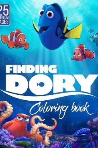 Cover of Finding Dory Coloring Book