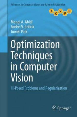 Cover of Optimization Techniques in Computer Vision