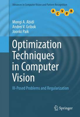 Book cover for Optimization Techniques in Computer Vision