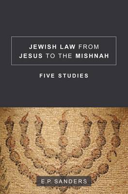 Book cover for Jewish Law from Jesus to the Mishnah