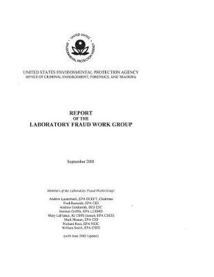 Book cover for Report of the Laboratory Fraud Work Group (W/June 2002 Update)