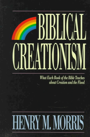 Book cover for Biblical Creationism