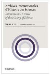 Book cover for Archives Internationales d'Histoire Des Sciences 67/2-179, 2017